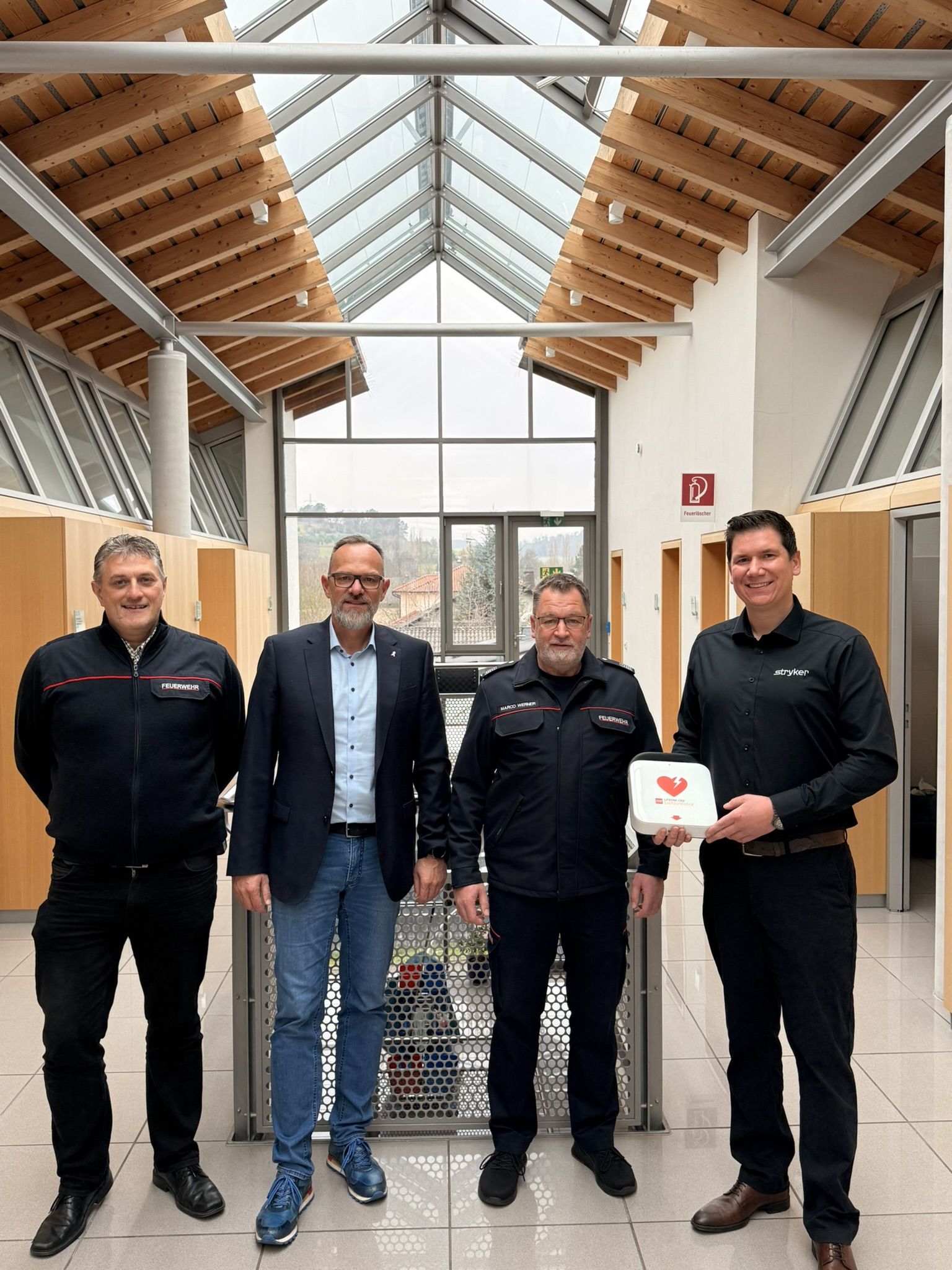 Spende für die Feuerwehr Dautphetal