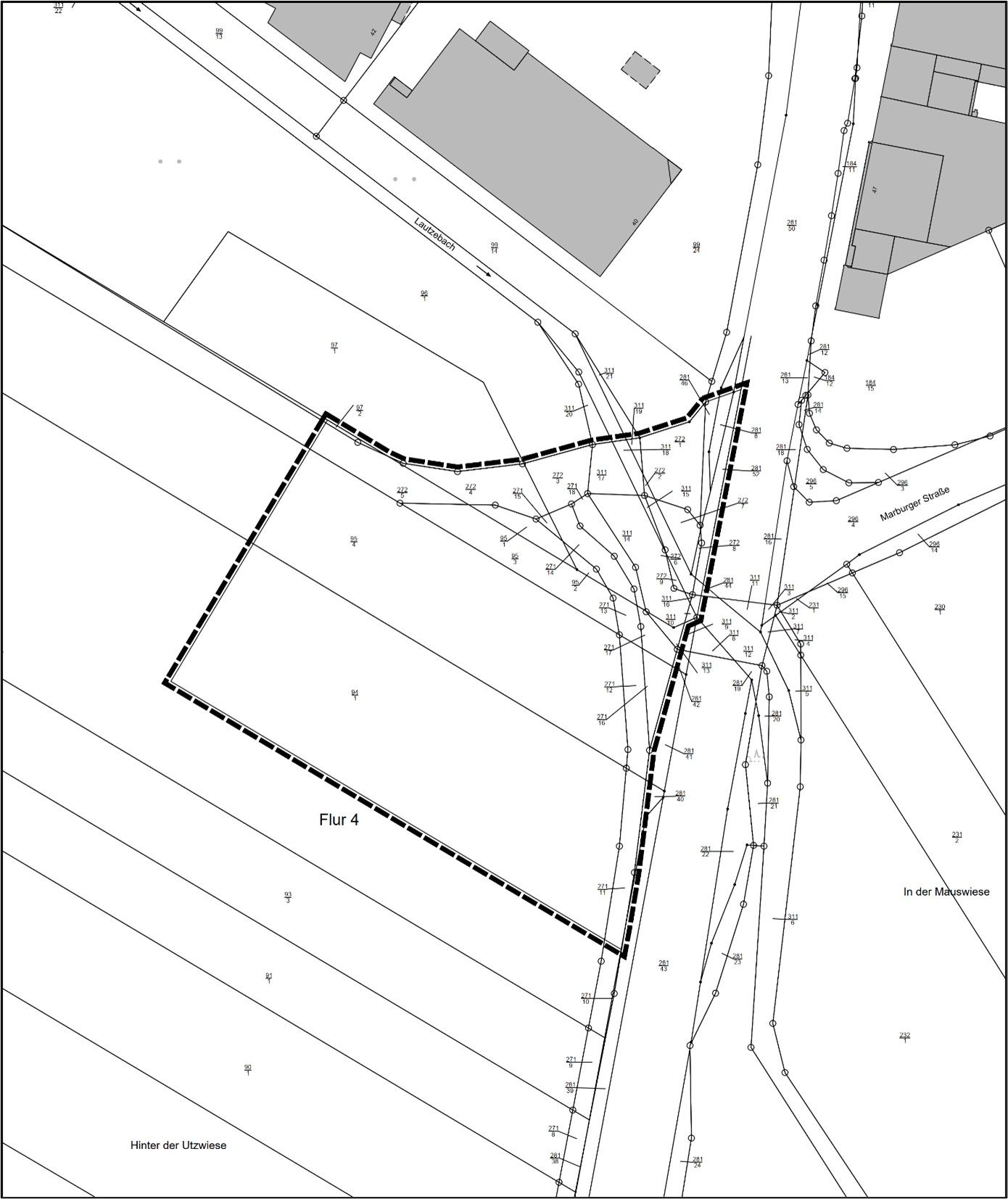 Bebauungsplan „Feuerwehr Dautphe Mitte“ sowie Änderung des Flächennutzungsplanes in diesem Bereich